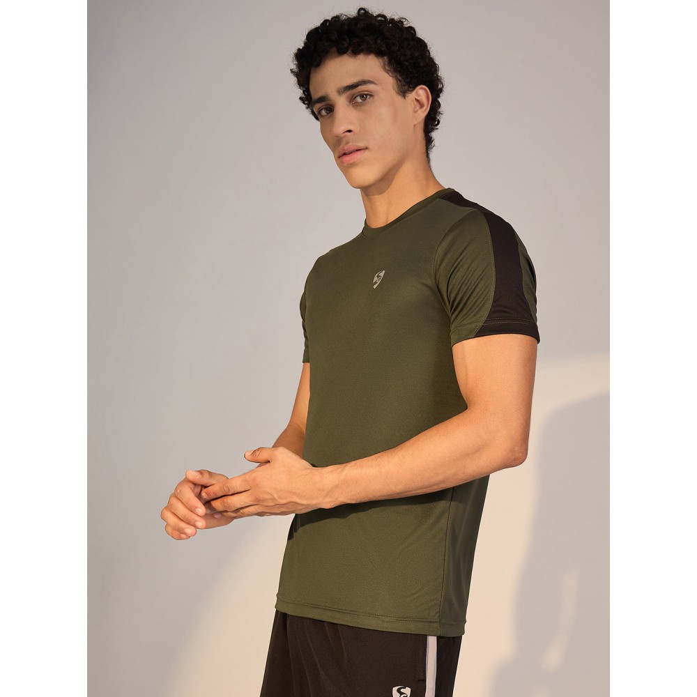 SG T-SHIRT MEN SG H3MT8208 OLIVE, S, Olive SG T-SHIRT MEN SG H3MT8208 OLIVE, S, Olive