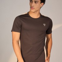 SG T-SHIRT MEN SG H3MT8209 CLAY/PEACH, S, Clay/ Peach