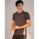 SG T-SHIRT MEN SG H3MT8209 CLAY/PEACH, S, Clay/ Peach