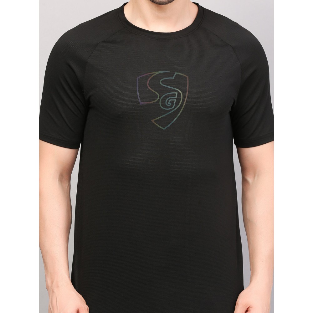 SG T-SHIRT MEN SG MPMTE0001 BLACK, Black, S SG T-SHIRT MEN SG MPMTE0001 BLACK, Black, S