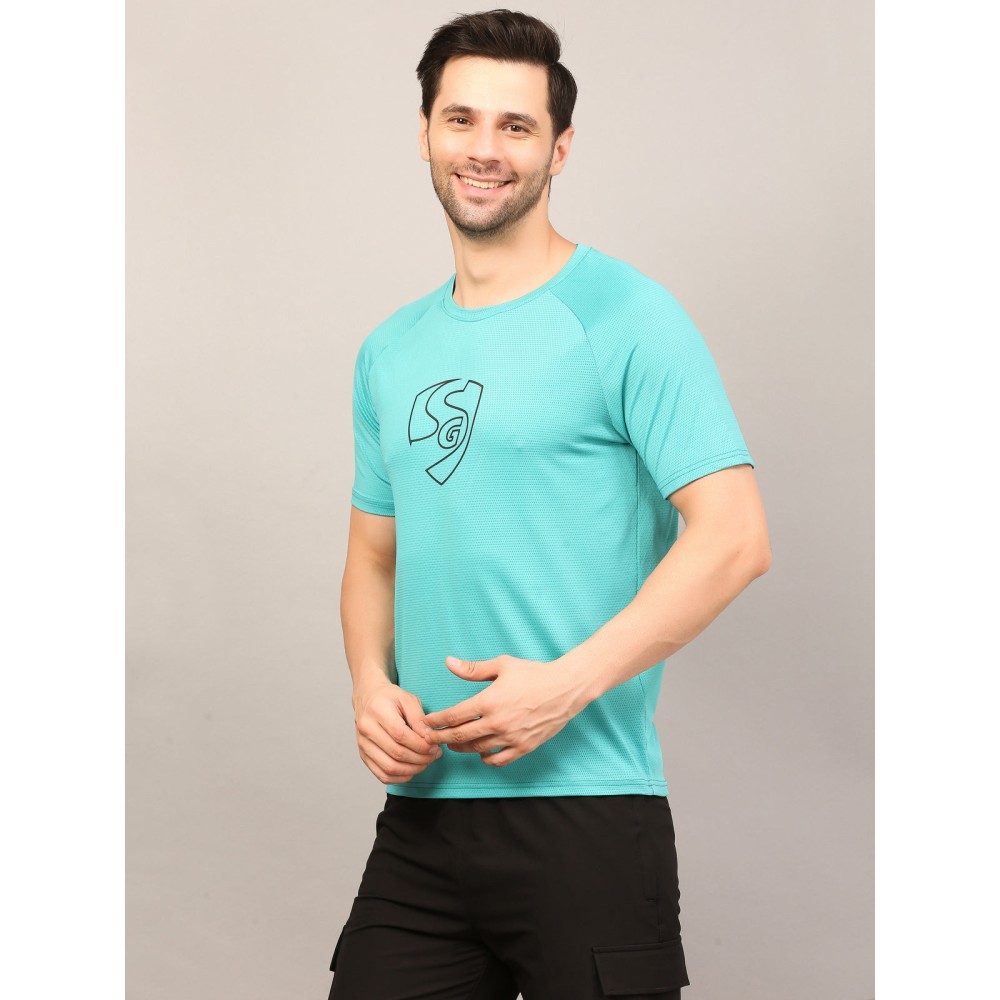 SG T-SHIRT MEN SG MPMTE0001 OCEAN, Ocean, S SG T-SHIRT MEN SG MPMTE0001 OCEAN, Ocean, S