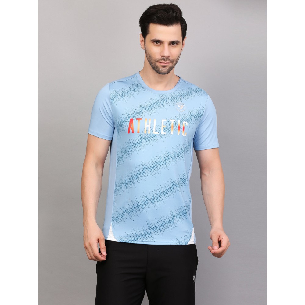 SG T-SHIRT MEN SG MPMTE0002 DUSK BLUE, Dusk Blue, S