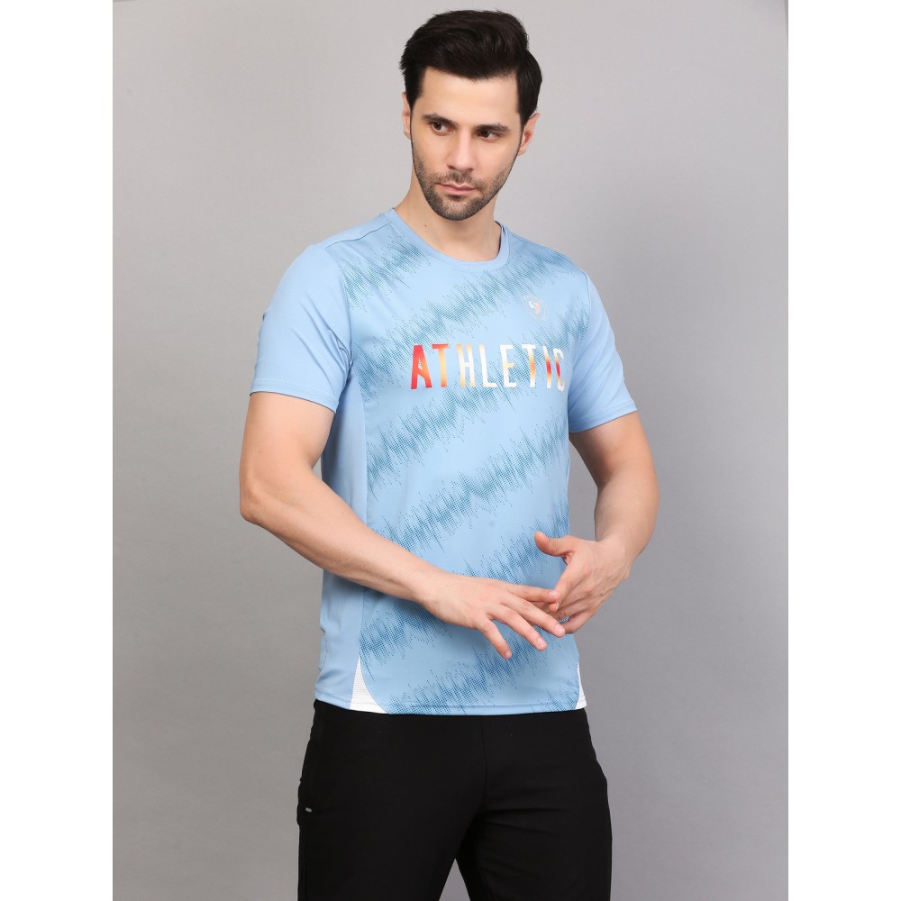 SG T-SHIRT MEN SG MPMTE0002 DUSK BLUE, Dusk Blue, S