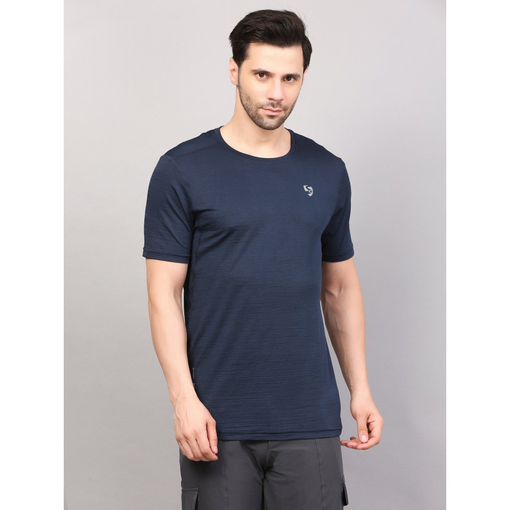 SG T-SHIRT MEN SG MPMTE0003 NAVY, Navy, S SG T-SHIRT MEN SG MPMTE0003 NAVY, Navy, S