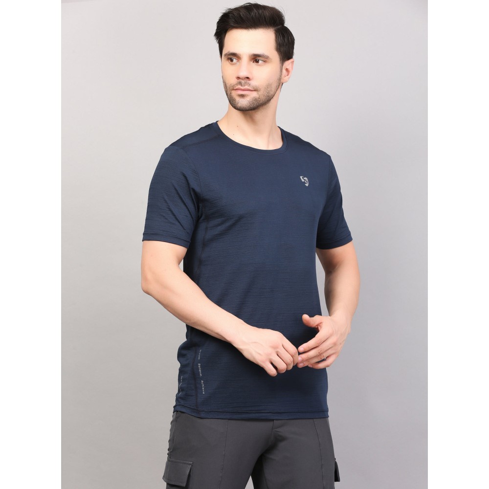 SG T-SHIRT MEN SG MPMTE0003 NAVY, Navy, S SG T-SHIRT MEN SG MPMTE0003 NAVY, Navy, S