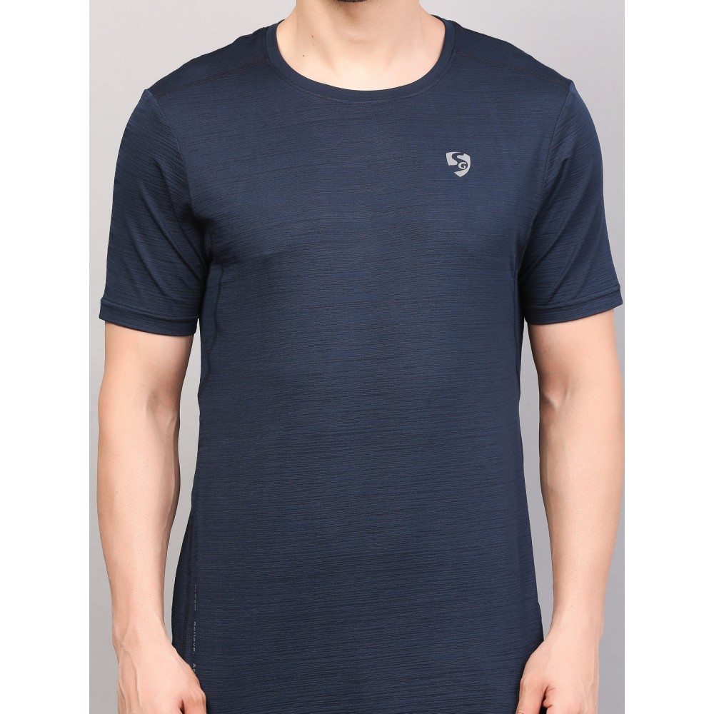 SG T-SHIRT MEN SG MPMTE0003 NAVY, Navy, S SG T-SHIRT MEN SG MPMTE0003 NAVY, Navy, S