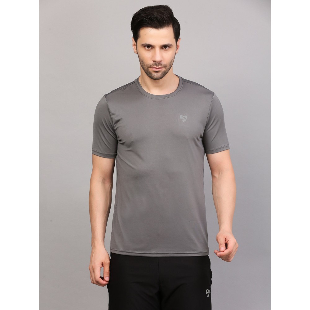 SG T-SHIRT MEN SG MPMTE0004 MID GREY, Mid Grey, S SG T-SHIRT MEN SG MPMTE0004 MID GREY, Mid Grey, S