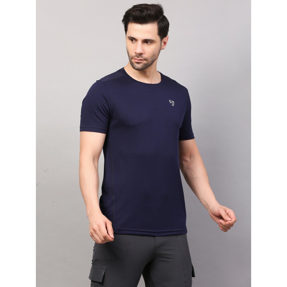 SG T-SHIRT MEN SG MPMTE0005 NAVY, Navy, S SG T-SHIRT MEN SG MPMTE0005 NAVY, Navy, S