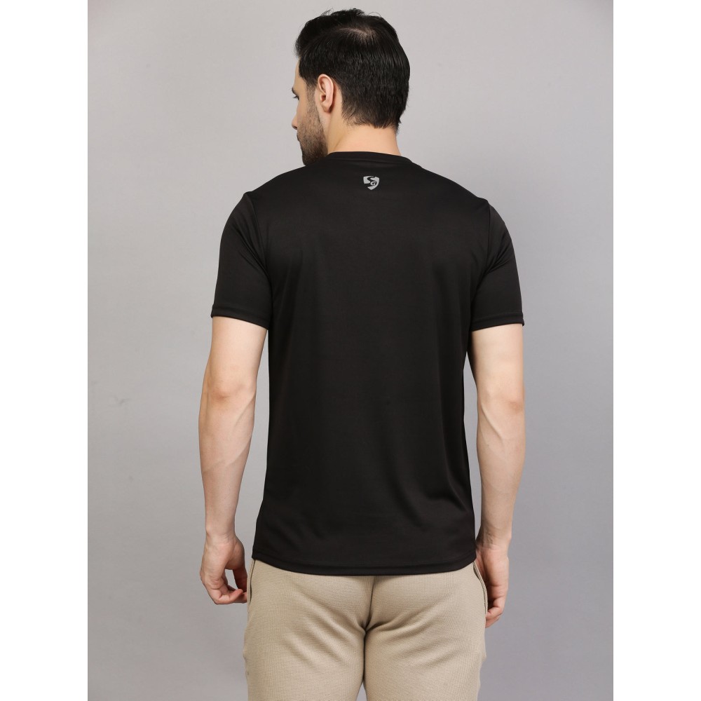 SG T-SHIRT MEN SG MPMTE0006 BLACK, Black, S