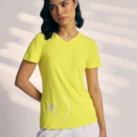 SG T-SHIRT WOMEN SG H3WT8258 CHARTREUSE YELLOW, S, Chartreuse Yellow