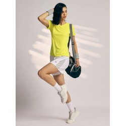 SG T-SHIRT WOMEN SG H3WT8258 CHARTREUSE YELLOW