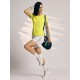 SG T-SHIRT WOMEN SG H3WT8258 CHARTREUSE YELLOW, S, Chartreuse Yellow