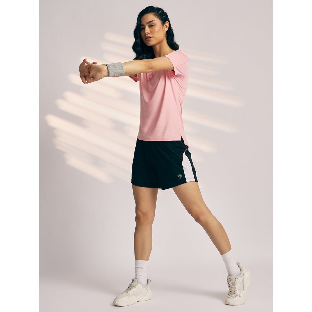 SG T-SHIRT WOMEN SG H3WT8265 LIGHT PINK, S, Light Pink