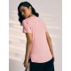 SG T-SHIRT WOMEN SG H3WT8265 LIGHT PINK, S, Light Pink