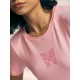 SG T-SHIRT WOMEN SG H3WT8265 LIGHT PINK, S, Light Pink