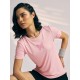 SG T-SHIRT WOMEN SG H3WT8265 LIGHT PINK, S, Light Pink