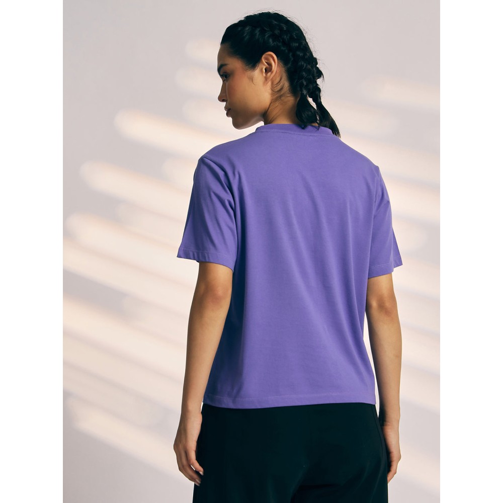SG T-SHIRT WOMEN SG H3WT8299 LAVENDER, S, Lavender