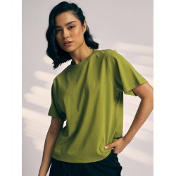 SG T-SHIRT WOMEN SG H3WT8299 OLIVE GREEN