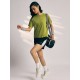 SG T-SHIRT WOMEN SG H3WT8299 OLIVE GREEN, S, Olive Green