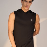 SG T.VEST MEN SG H3MV8200 BLACK, S, Black