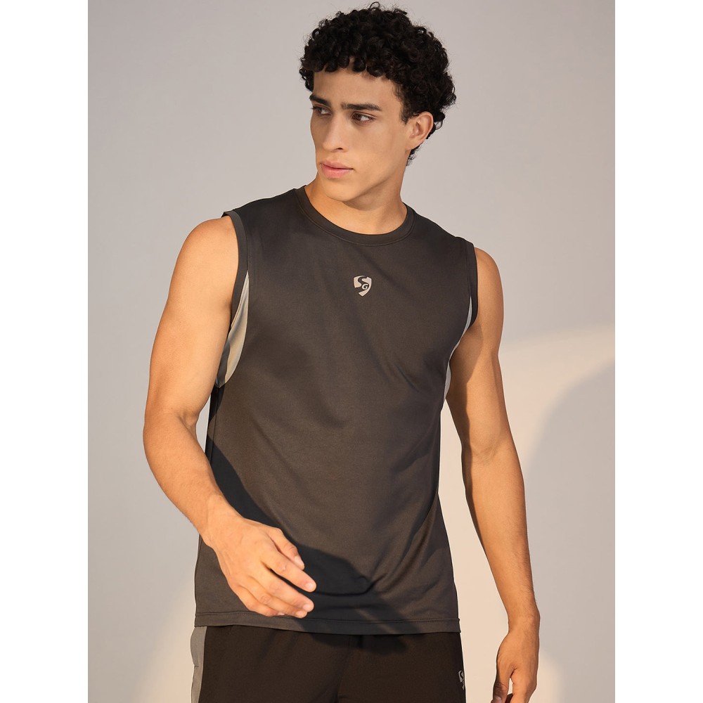 SG T.VEST MEN SG H3MV8201 MID GREY, S, Mid Grey SG T.VEST MEN SG H3MV8201 MID GREY, S, Mid Grey