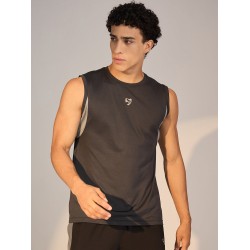 SG T.VEST MEN SG H3MV8201 MID GREY