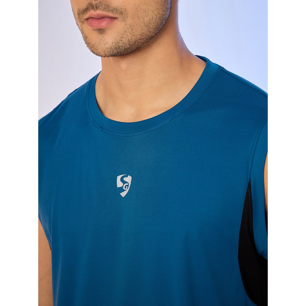 SG T.VEST MEN SG H3MV8201 TEAL, S, Teal SG T.VEST MEN SG H3MV8201 TEAL, S, Teal