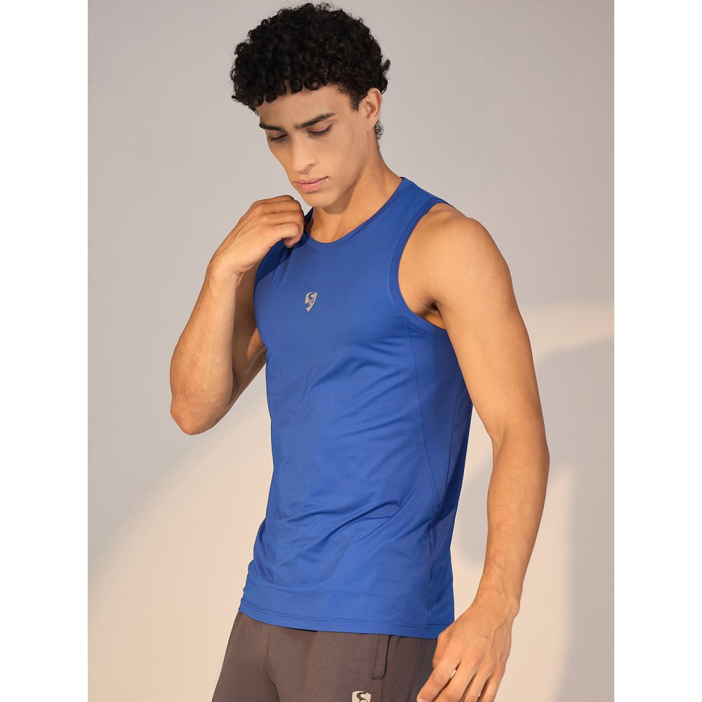 SG T.VEST MEN SG H3MV8202 COBALT BLUE, S, Cobalt Blue