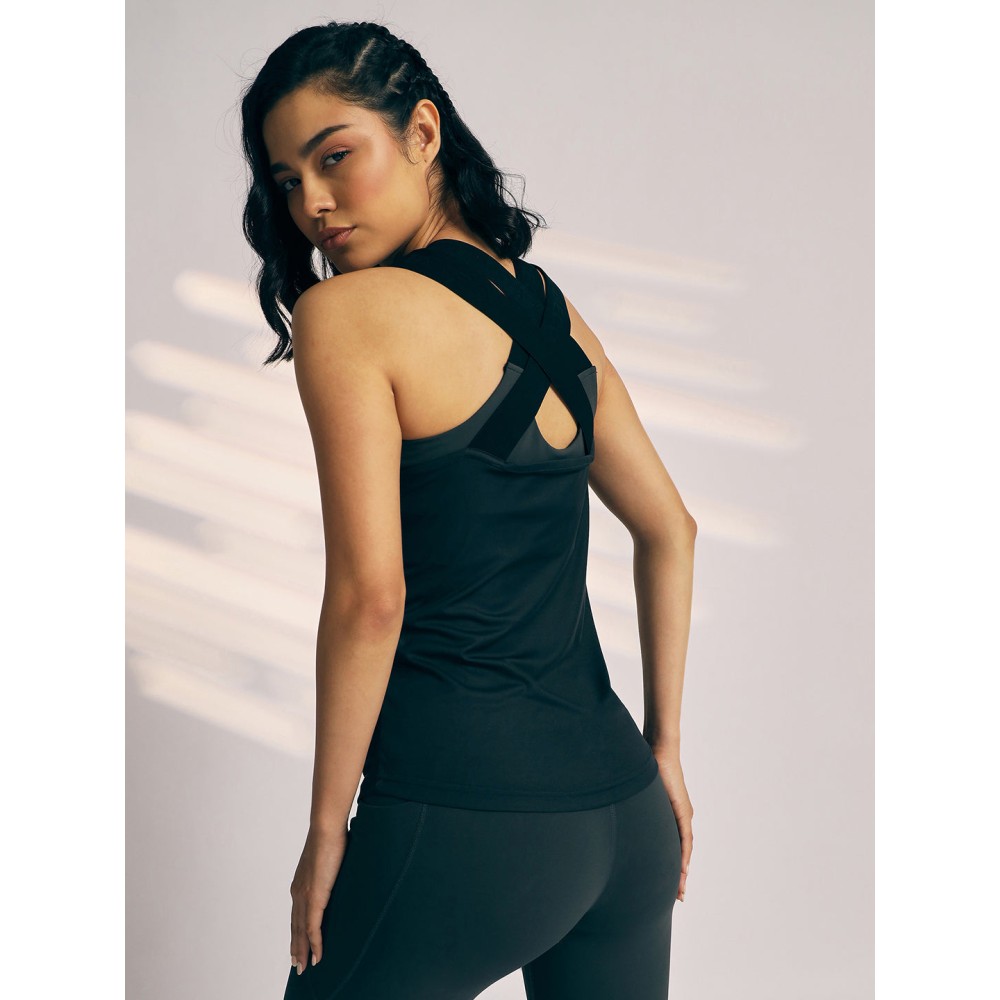 SG T.VEST WOMEN SG H3WV8254 COAL, S, Coal