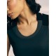 SG T.VEST WOMEN SG H3WV8254 COAL, S, Coal