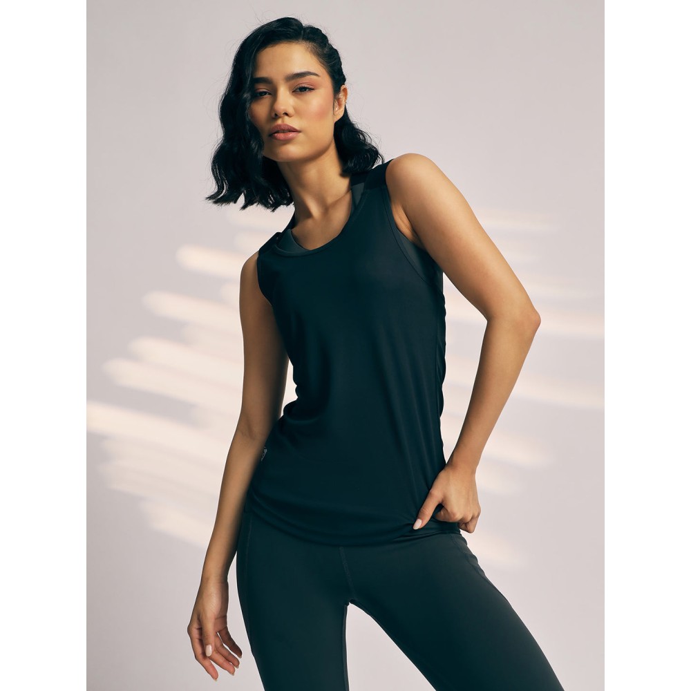 SG T.VEST WOMEN SG H3WV8254 COAL, S, Coal