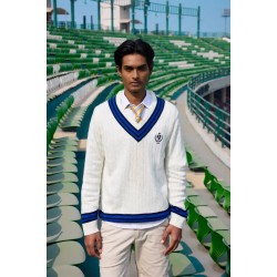 SG The Pavilion Cricket Pullover (Navy)
