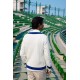 SG The Pavilion Cricket Pullover (Navy), S, White/ Blue/ Navy