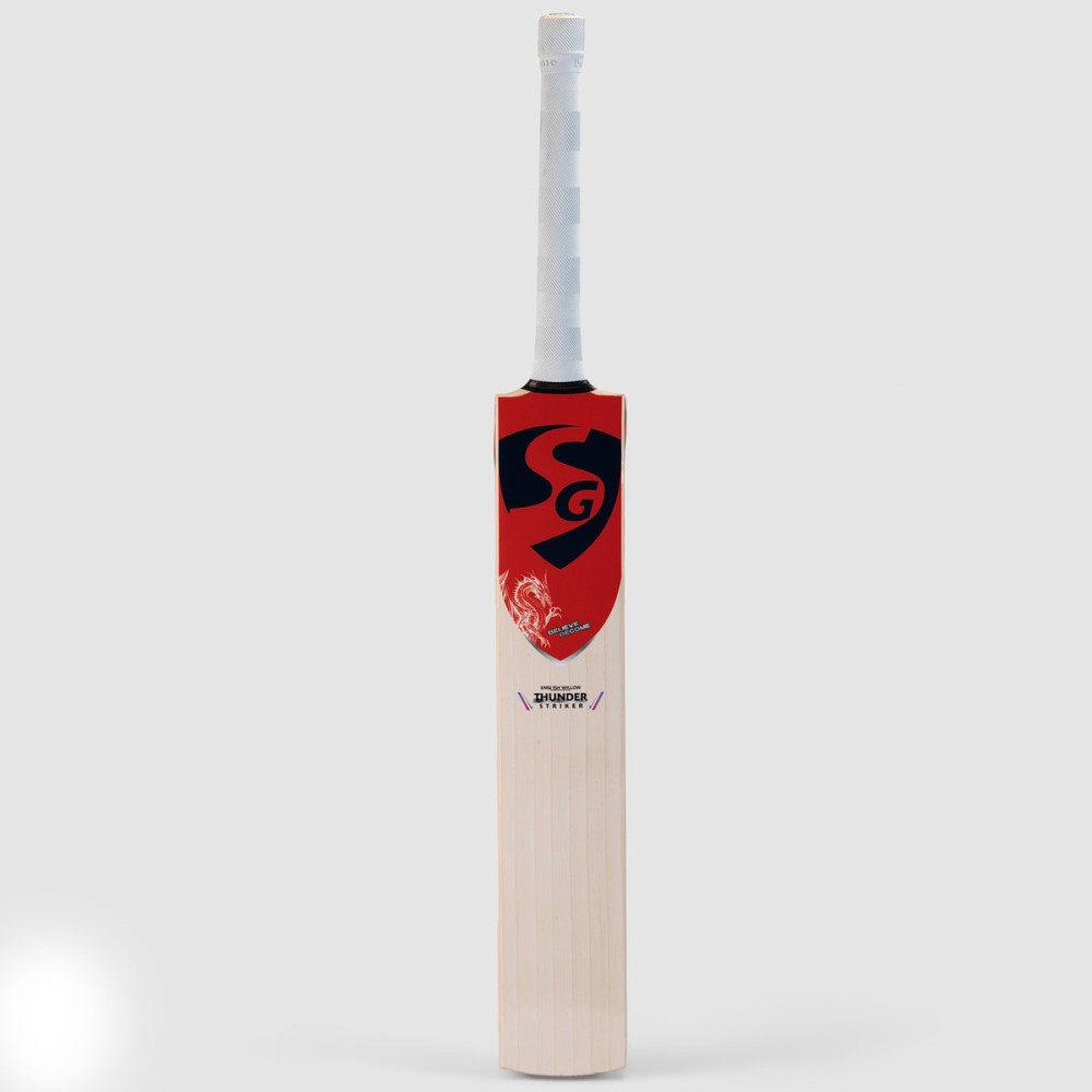 SG Thunder Striker English Willow Cricket Bat, 3