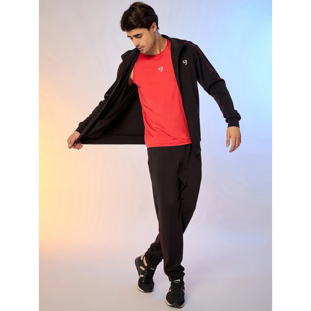 SG TRACKSUIT MEN SG H4MTS8228 BLACK, S, Black SG TRACKSUIT MEN SG H4MTS8228 BLACK, S, Black