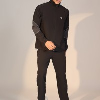 SG TRACKSUIT MEN SG H4MTS8231 BLACK, S, Black