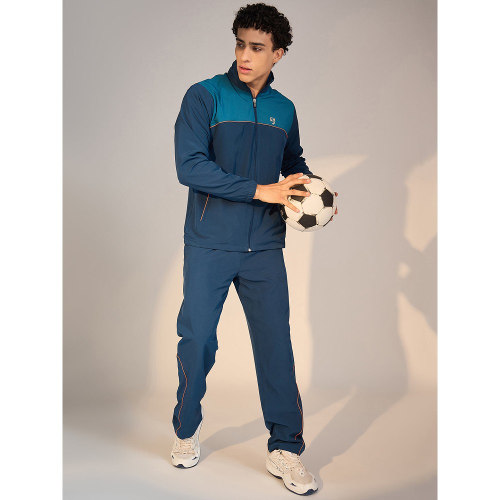 SG TRACKSUIT MEN SG H4MTS8236 TEAL, S, Teal