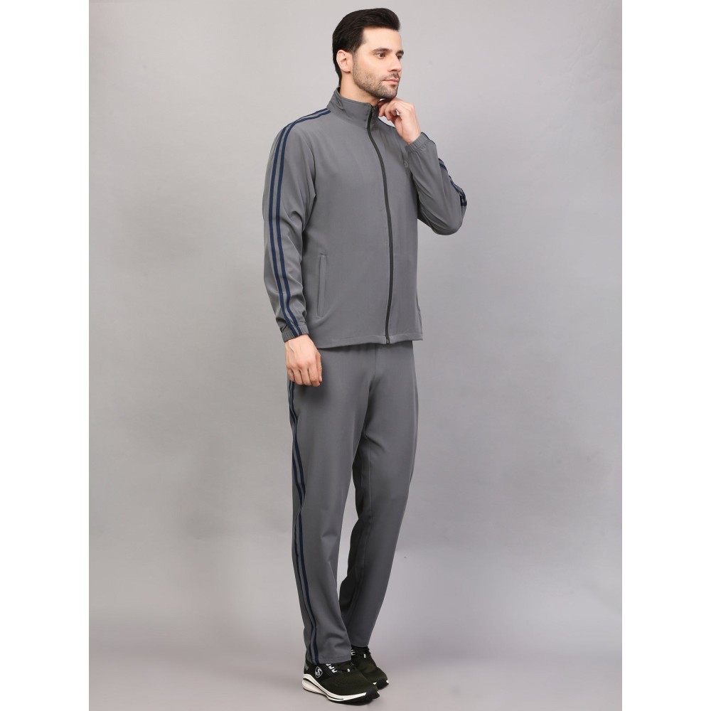 SG TRACKSUIT MEN SG MPMTS0013 MID GREY/NAVY, Mid Grey/ Navy, S SG TRACKSUIT MEN SG MPMTS0013 MID GREY/NAVY, Mid Grey/ Navy, S