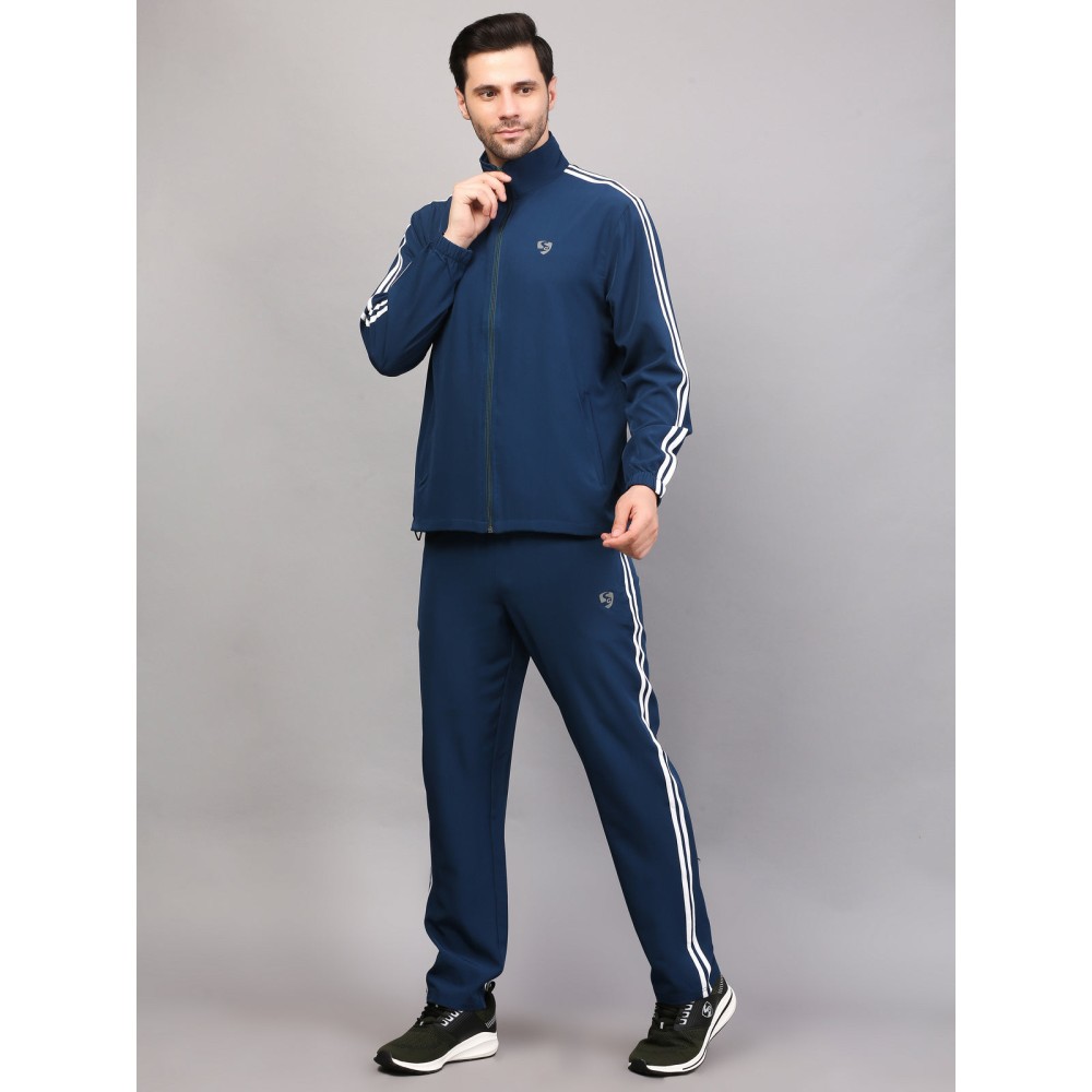 SG TRACKSUIT MEN SG MPMTS0013 TEAL/WHITE, Teal / White, S SG TRACKSUIT MEN SG MPMTS0013 TEAL/WHITE, Teal / White, S