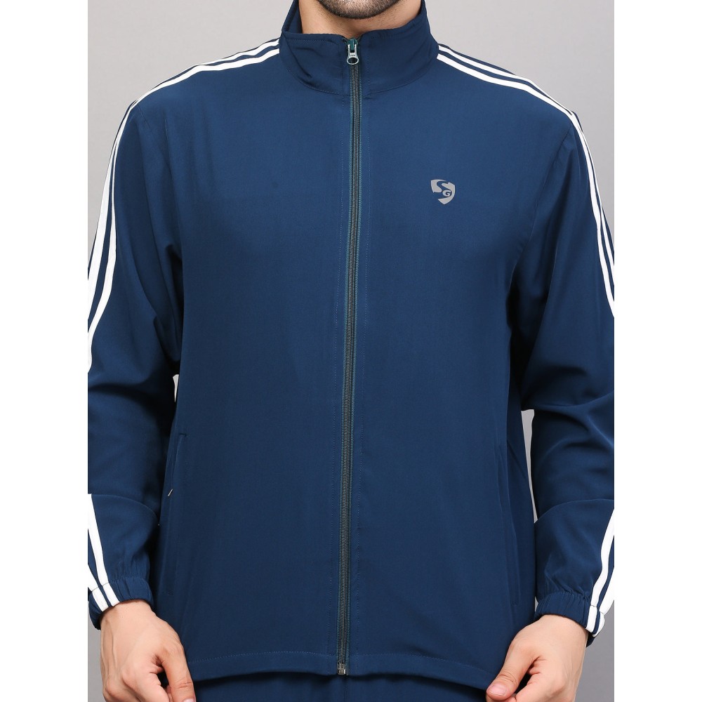 SG TRACKSUIT MEN SG MPMTS0013 TEAL/WHITE, Teal / White, S SG TRACKSUIT MEN SG MPMTS0013 TEAL/WHITE, Teal / White, S