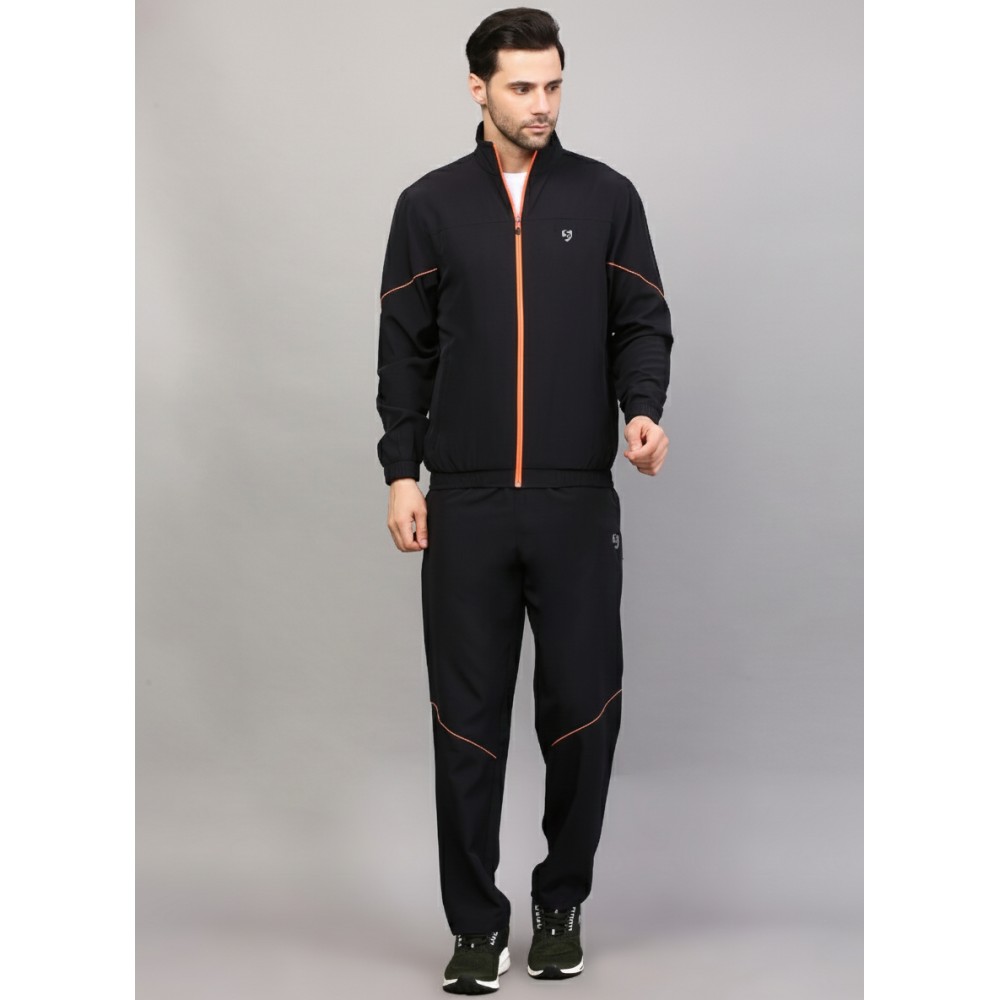 SG TRACKSUIT MEN SG MPMTS0014 NAVY/ORANGE, Navy/Orange, S SG TRACKSUIT MEN SG MPMTS0014 NAVY/ORANGE, Navy/Orange, S