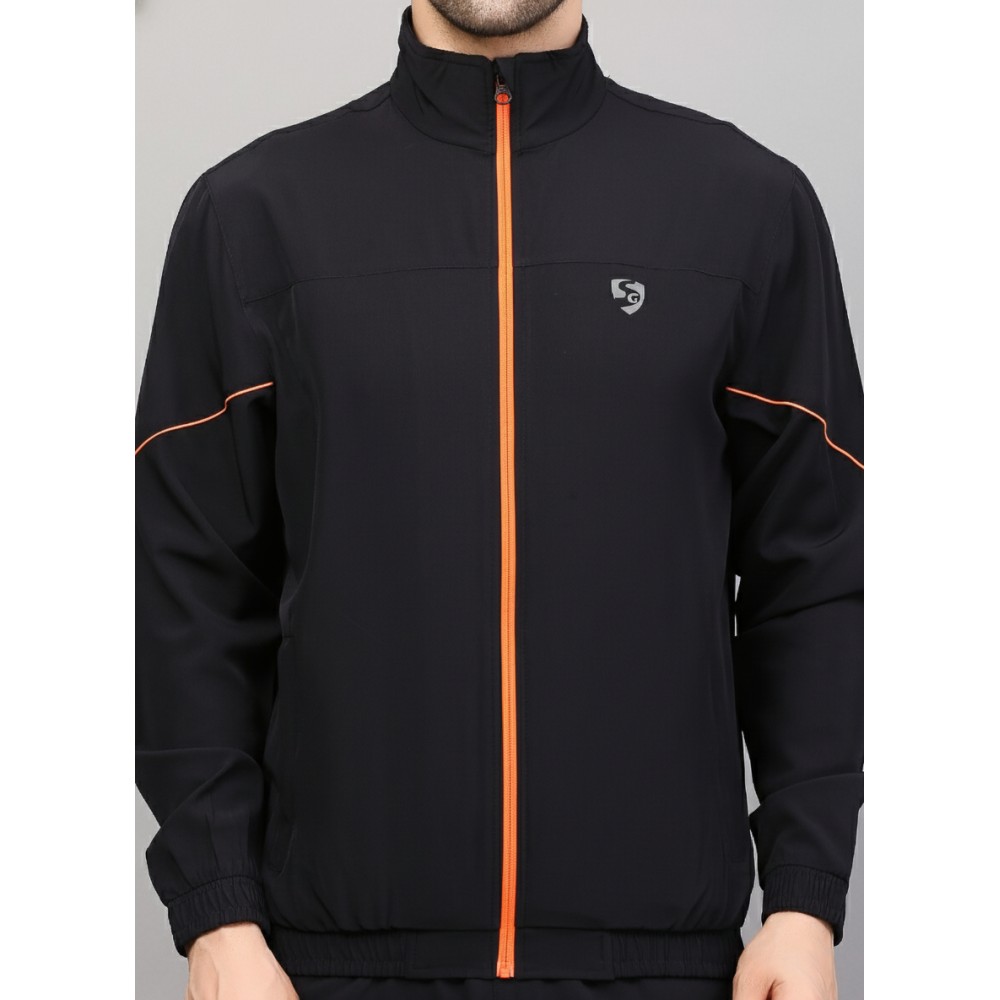 SG TRACKSUIT MEN SG MPMTS0014 NAVY/ORANGE, Navy/Orange, S SG TRACKSUIT MEN SG MPMTS0014 NAVY/ORANGE, Navy/Orange, S