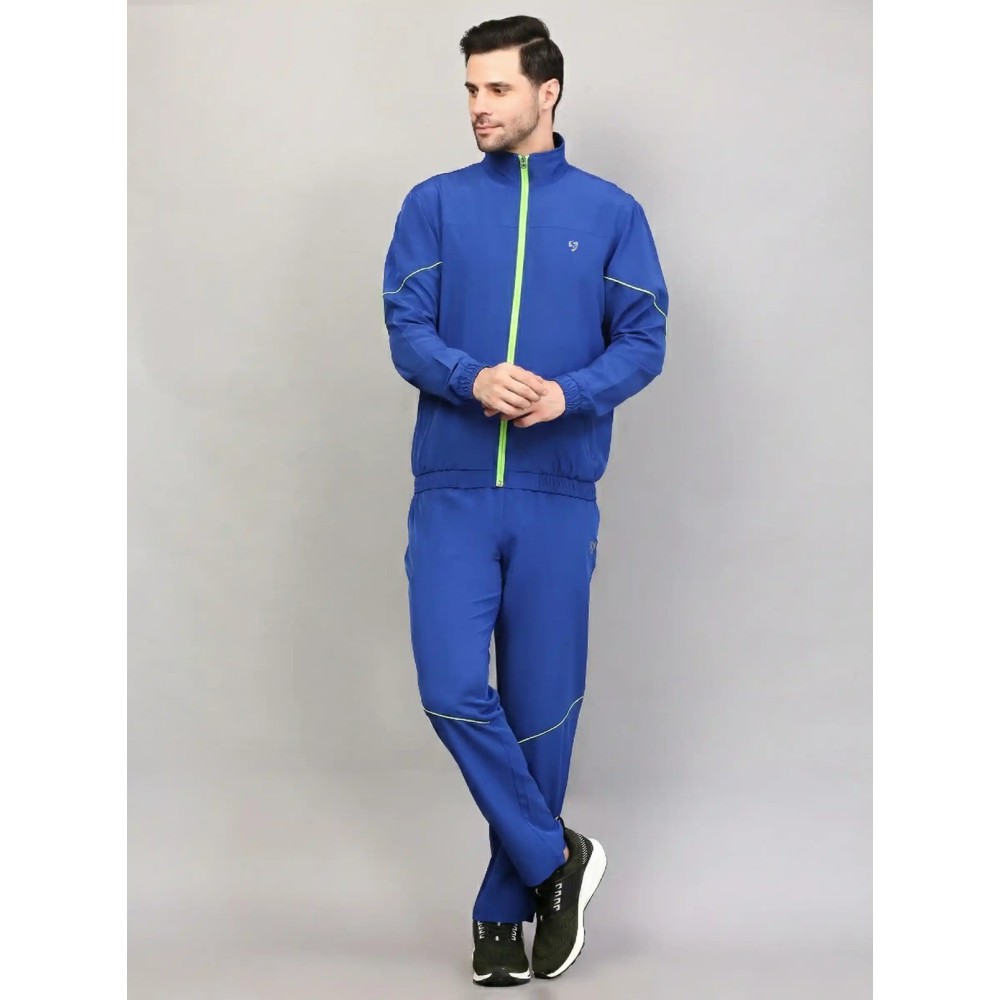 SG TRACKSUIT MEN SG MPMTS0014 ROYAL BLUE/FLURO, Royal Blue/fluro, S