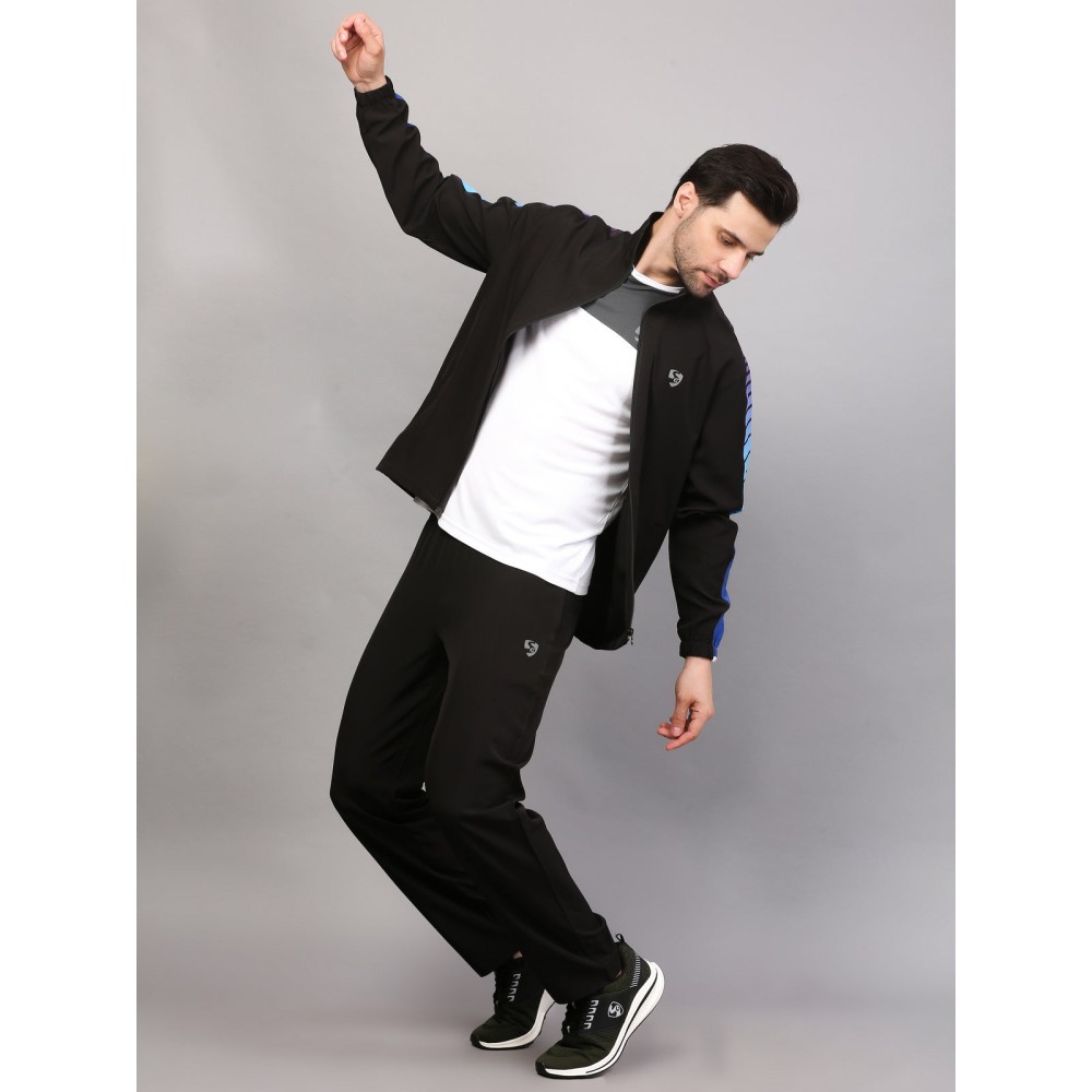 SG TRACKSUIT MEN SG MPMTS0016 BLACK, Black, S
