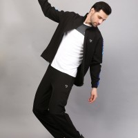 SG TRACKSUIT MEN SG MPMTS0016 BLACK, Black, S