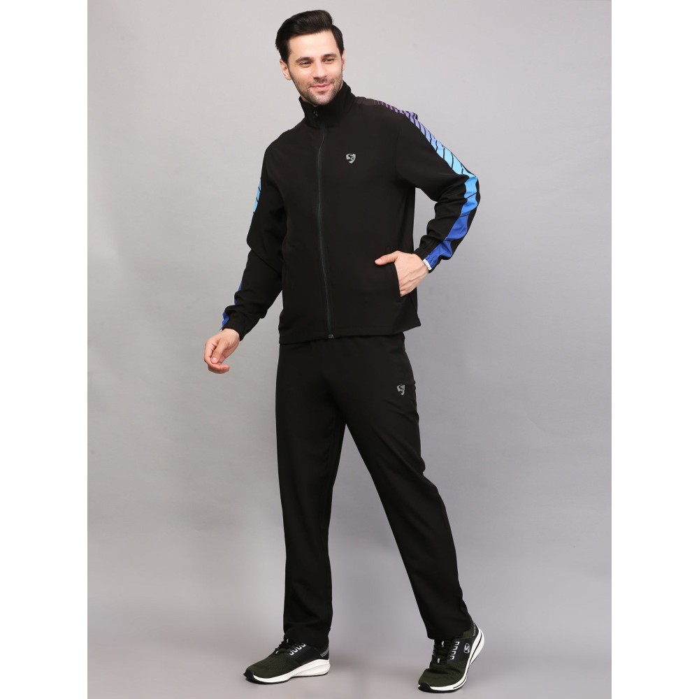 SG TRACKSUIT MEN SG MPMTS0016 BLACK, Black, S