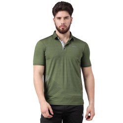 SG Men's Olive Polo T-Shirt, Fitness & Training, Jogging, Regular & Fashion Wear