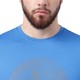 SG Unpar by SG Round Neck Regular Comfort Fit T-Shirt For Mens & Boys, Blue, Fitness & Training, Jogging, Gym Wear & Fashion Wear, S, Blue