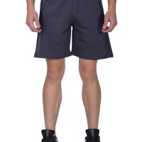 SG Men's Dark Grey Shorts, Fitness & Training, Jogging, Regular & Fashion Wear, S, Dark Grey
