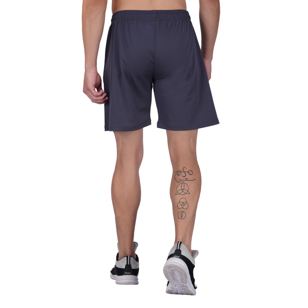 SG Men's Dark Grey Shorts, Fitness & Training, Jogging, Regular & Fashion Wear, S, Dark Grey